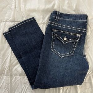 Paisley Sky Jean Capris